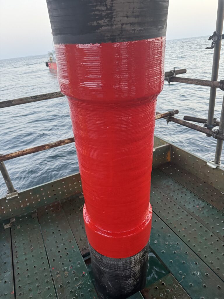 12in Crude oil riser repair TURNAROUND